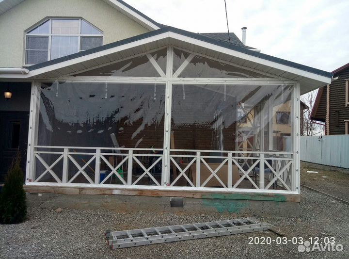 Фабричные Мягкие (гибкие) окна в Астрахани