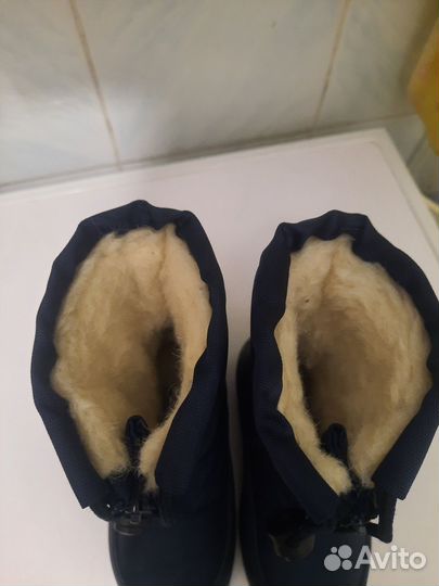 Сапожки зимние детские 24