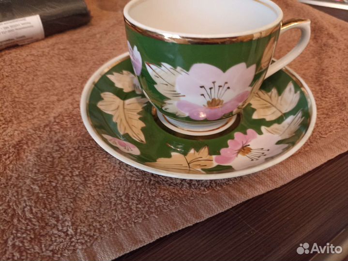 Чайные чашки с блюдцами СССР