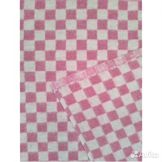 Одеяло байковое, детское 100*140 см, 80 % хлопка