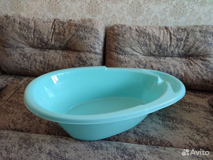 Ванночка с горкой для купания детская