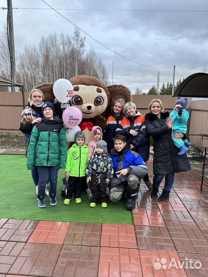 Белый Мишка, Чебурашка,Панда,аниматор