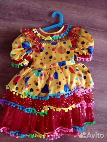 Костюм хлопушки для девочки 122-128