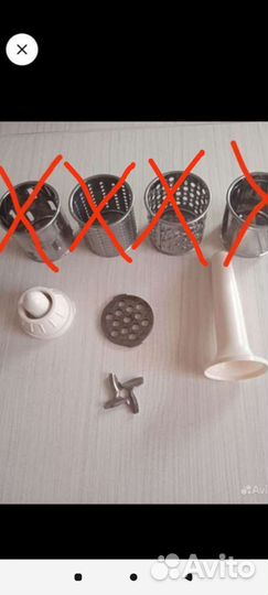 Насадки для мясорубки, решётки для свч