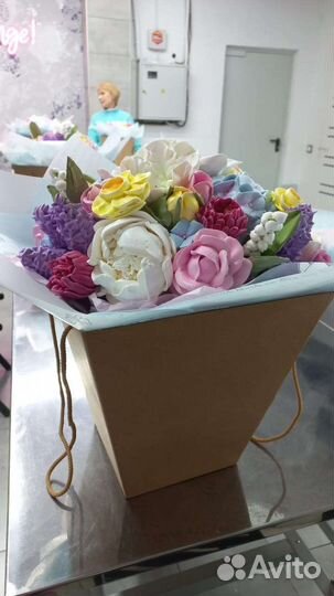 Сьедобные букеты цветов