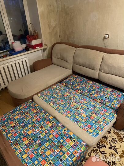 Диван и кресло бу