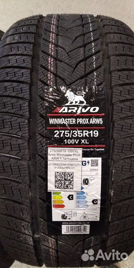 Arivo Winmaster ProX ARW5 245/40 R19 и 275/35 R19