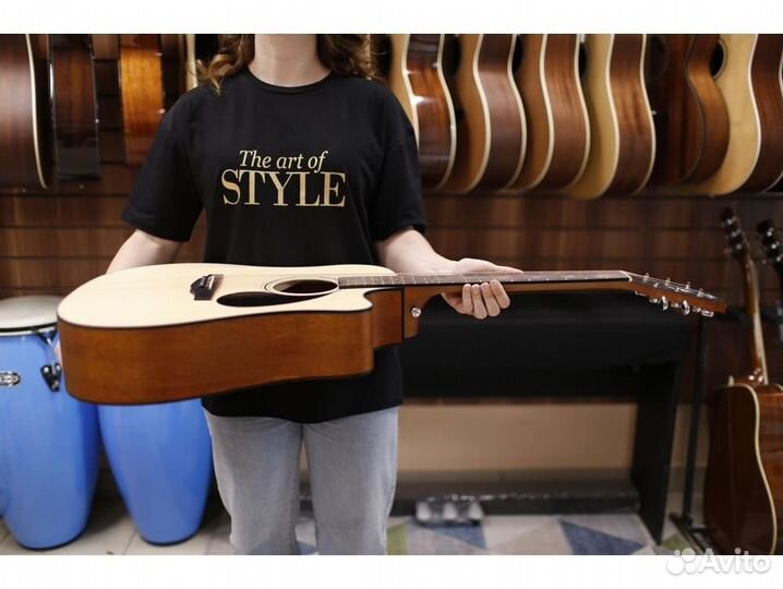 Kepma EDC Natural Matt - акустическая гитара, цвет