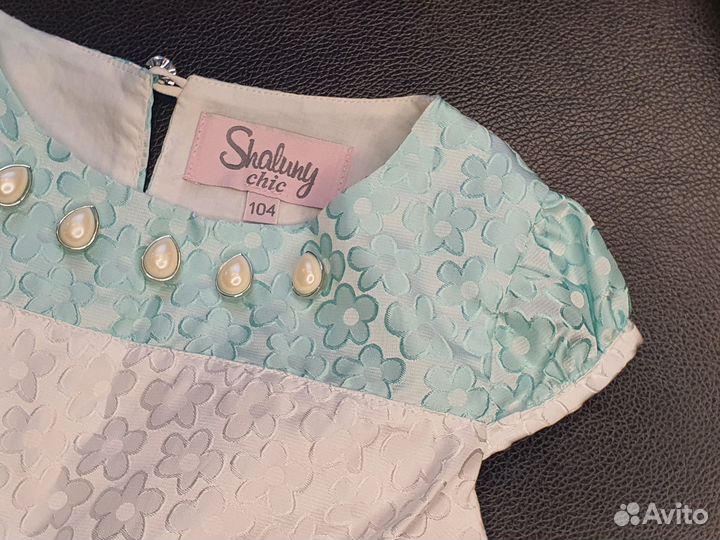 Нарядное платье для девочки 104