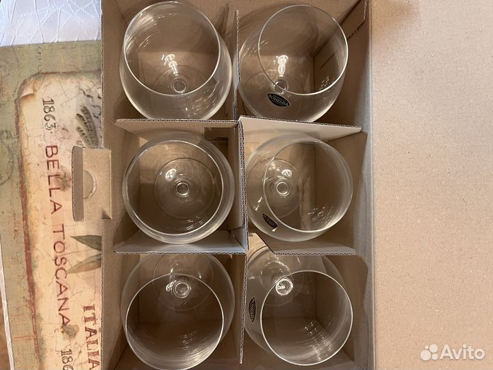 Фужеры богемия