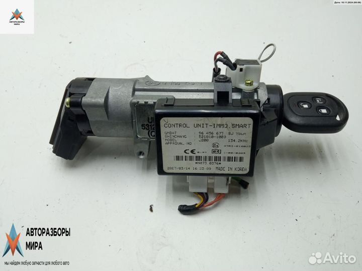 Замок зажигания Chevrolet Lacetti 2007 96456677