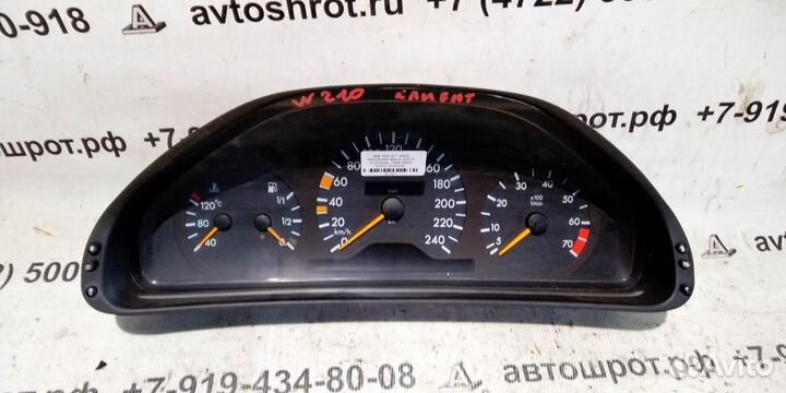 Панель приборов mersedesbenz W210 E 95-00г