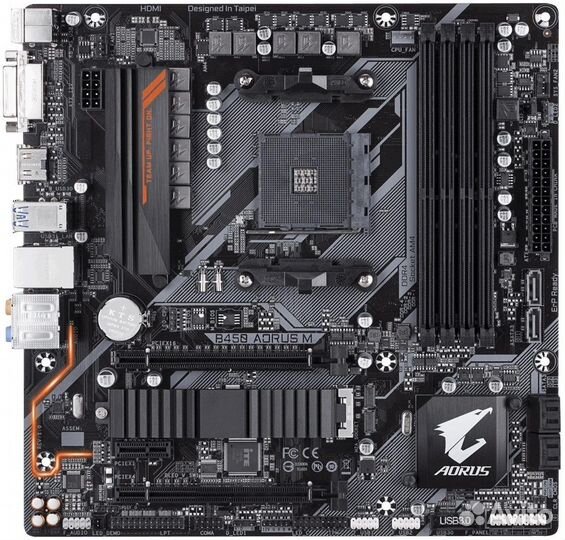Материнская плата gigabyte B450 aorus M