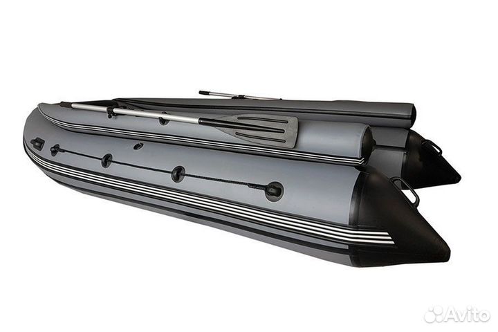 Лодка orca 360F нд серая