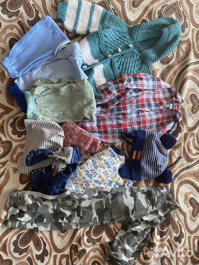 Вещи пакетом на мальчика