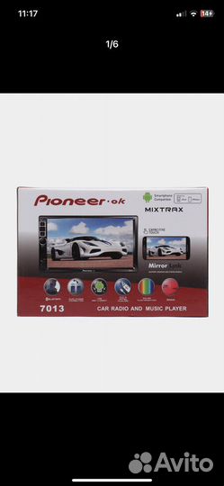 Автомагнитола pioneer 2DIN