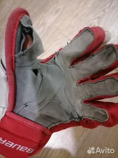 Краги хоккейные bauer