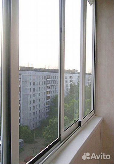 Алюминиевые окна рамы-купе