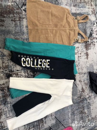Вещи для девочки пакетом 104-110