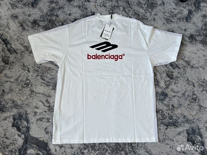 Balenciaga 24SS free styling tips stitched t-shirt