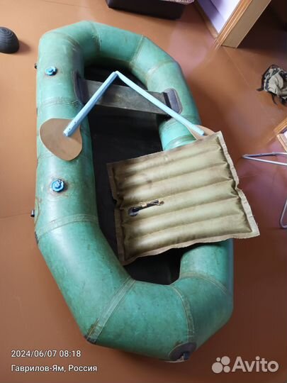 Лодка надувная резиновая бу 