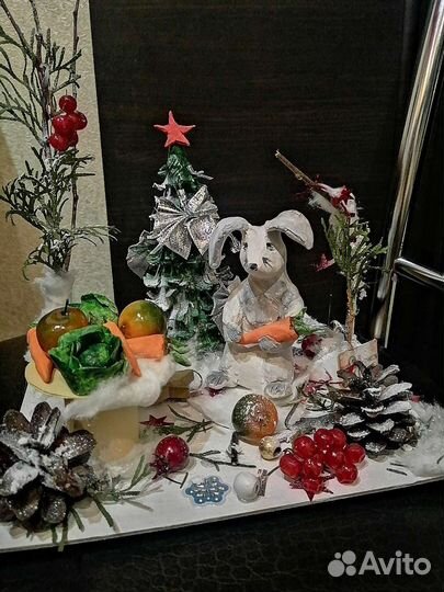 Поделка Зайчик