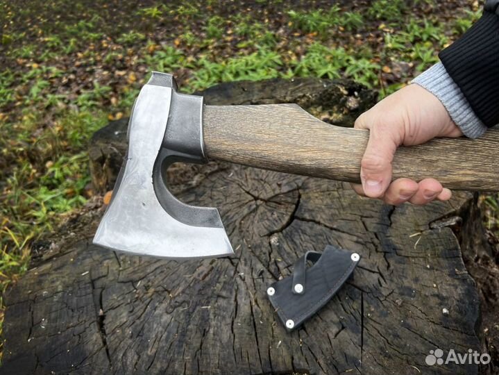 Топор Фин ручной ковки из стали 9хс