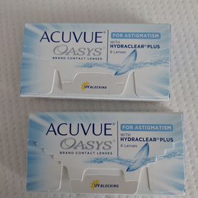 Линзы контактные acuvue oasys астигматизм