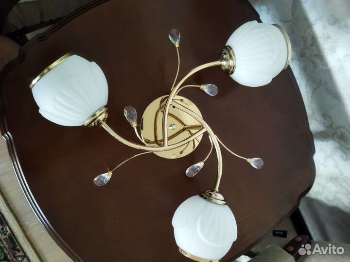 Люстра потолочная бу