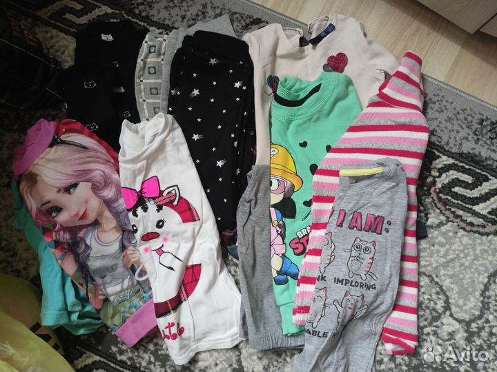 Вещи на девочку 110см
