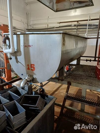 Ванны творожные нержавеющая втн-2,5