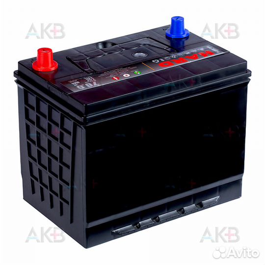 Аккумулятор автомобильный hard Asia 85D26L 70 Ач 6