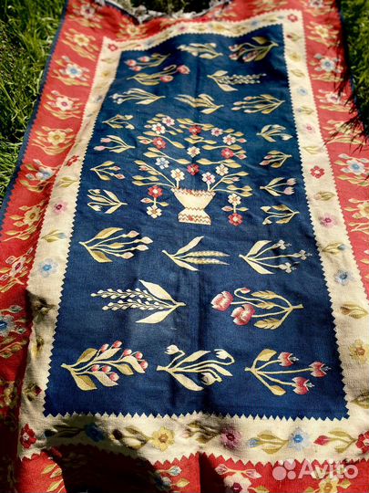 Ковер шерстяной винтаж редкий