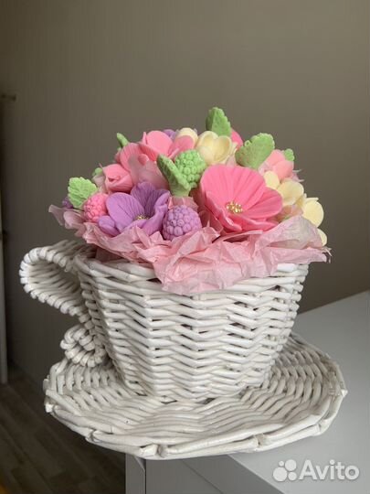 Букет шоколадных цветов