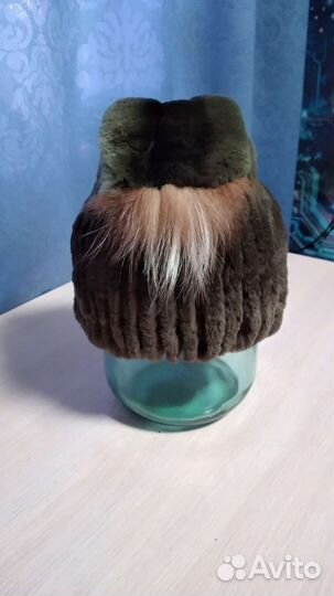 Шапка зимняя меховая женская натуральный мех