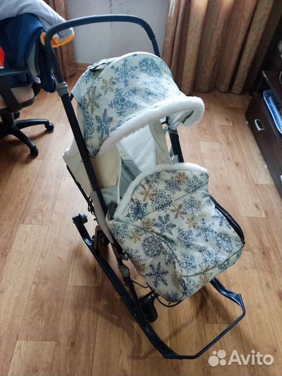 Коляска санки