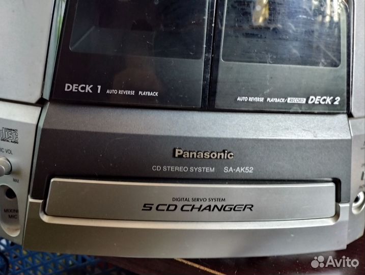 Panasonic SA-AK 52 + MP3 плеер