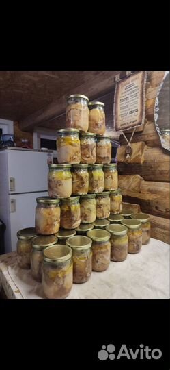 Тушенка домашняя (цыпленок в собственном соку)