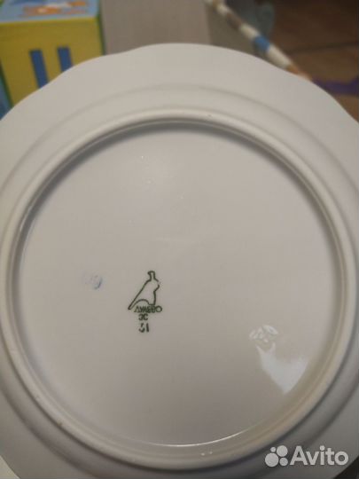 Тарелки дулево мейсинский букет