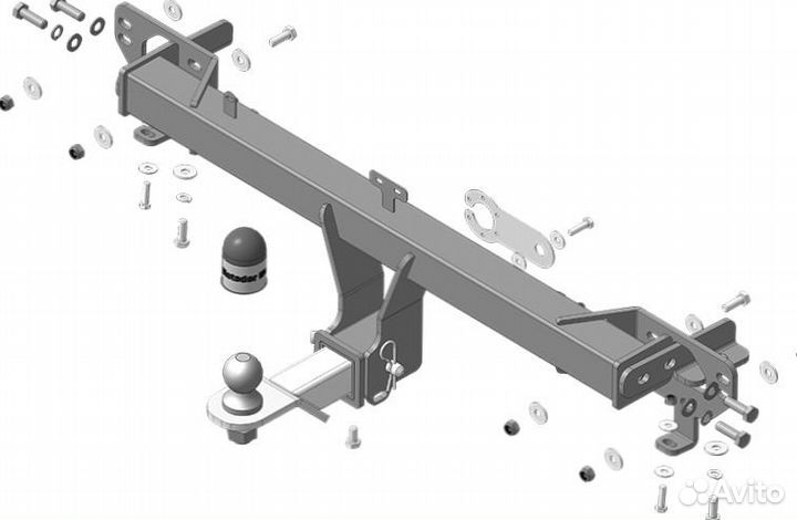 Фаркоп Chery Tiggo 8 2019, Chery Tiggo 8 Pro 2021