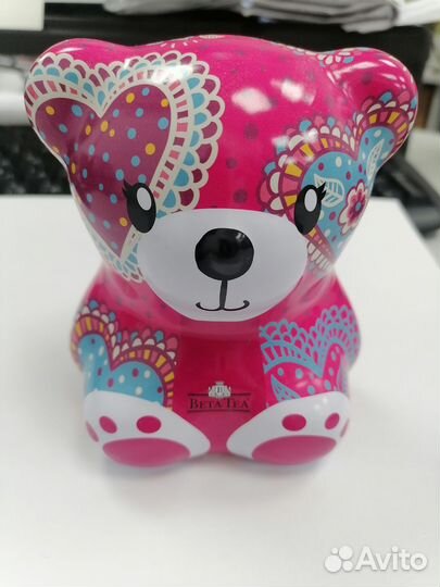 Коробка для чая жестяная