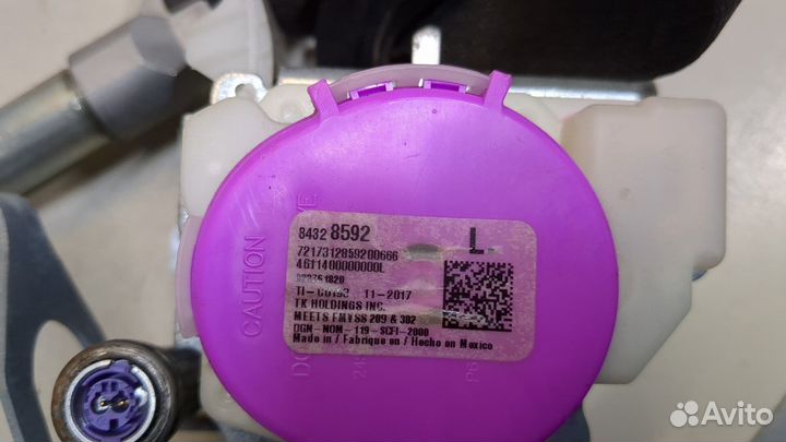 Ремень безопасности левый передний GMC Terrain 2017, 2018