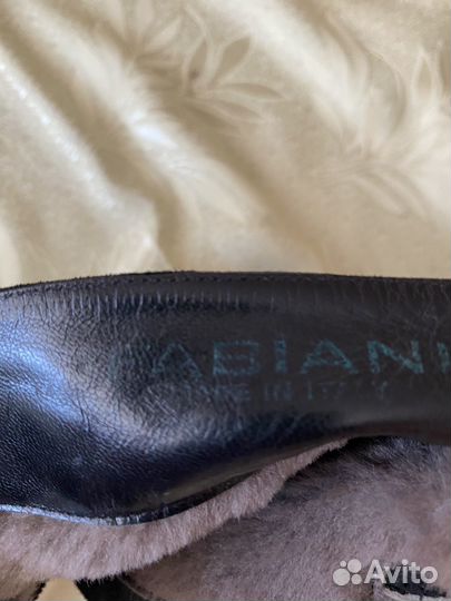 Ботильоны зимние