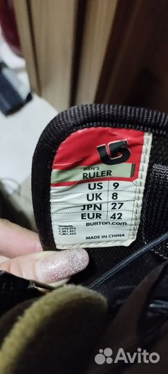 Ботинки для сноуборда burton