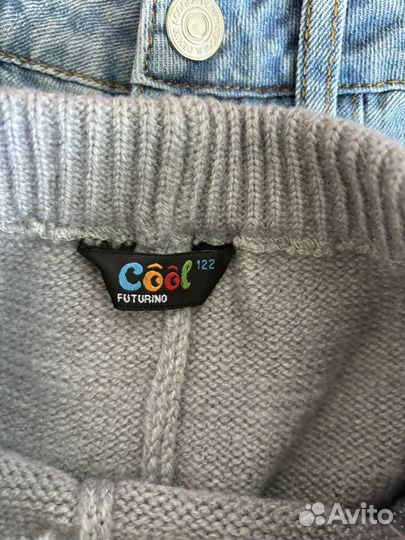 Платья джинсы,Одежда пакетом 116-122