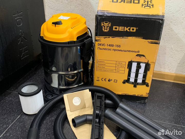 Dkvc-1400-15s. пылесос deko 1400 15s. Deko dkvc-1400-15s. строительный пылесос deko dkvc-1400-15s. пылесос deko 1400 15s.