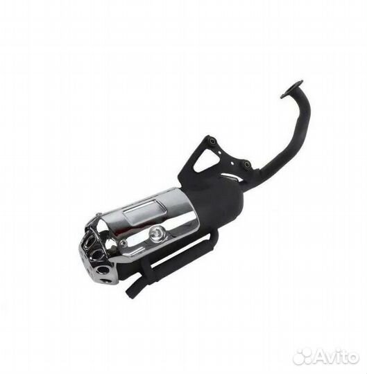 Глушитель скутер Honda Dio AF34/35 ZX50 (хром)