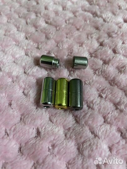 Концевики для шнурков металлические