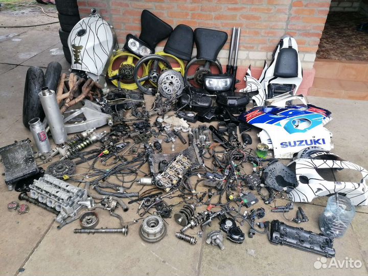 Suzuki gsxr srad Разбор Запчасти