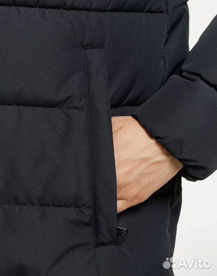 Пуховик зимний длинный женский